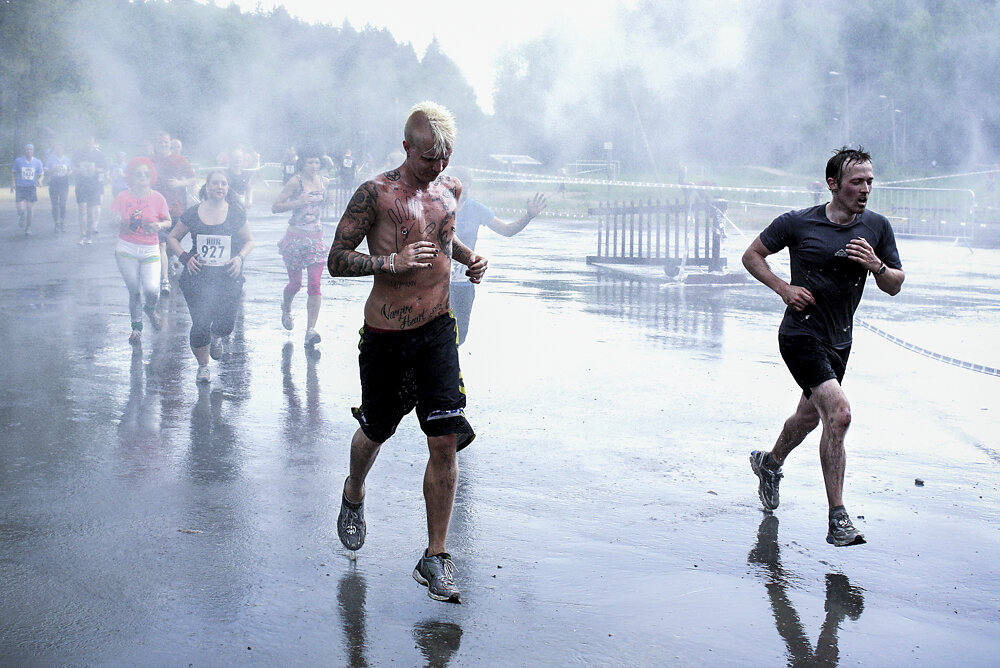 Extreme Run in Vantaa, Finland, 2010.